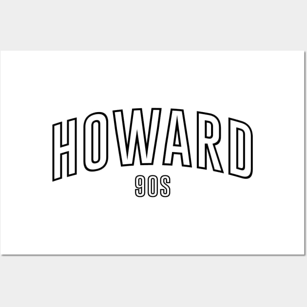 HOWARD 90s Wall Art by Aspita